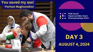 FIDE World Rapid & Blitz Team Chess Championships 2024 | DAY 3