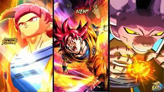 NEW LF SSG Goku & Beerus FULL GAMEPLAY SHOWCASE(W/LEGENDARY FINISH)| Dragon Ball Legends