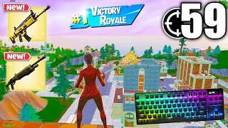 Apex Pro TKL ASMR  59 Kills Solo vs Squads  Satisfying Keyboard OG Fortnite Reload 540 FPS 4K