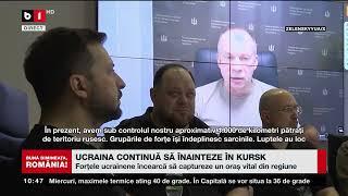 UCRAINA CONTINUĂ SĂ ÎNAINTEZE ÎN KURSK_Știri B1TV_14 aug. 2024