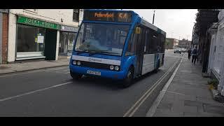 Here is the new livery stagecoach bus 47554 on the number 54 in Chichester Saturday 4 September 2021