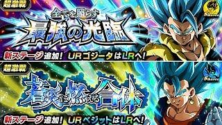 TRANSFORMING GOGETA BLUE & VEGITO BLUE SUPER2 BOSS BATTLES! Dragon Ball Z Dokkan Battle