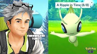 Catching Celebi in 2023. Celebi's Nostalgic storyline in Pokemon GO