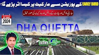 DHA Quetta: Early Bird Possession Driving Market Rates? | December 27, 2024 Analysis