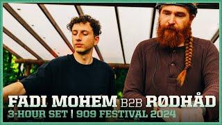 FADI MOHEM B2B RØDHÅD 3-HR SET at 909 FESTIVAL 2024 | AMSTERDAM