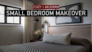 EXTREME SMALL BEDROOM MAKEOVER  (full DIY remodel + decorating ideas)