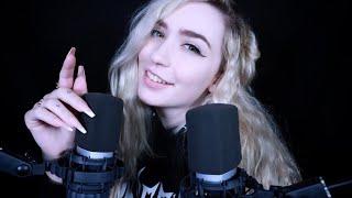 ASMR | ear to ear  shushing + relaxing you to sleep + positive affirmations | 3DIO 