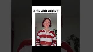 Girls with autism vs Boys with autism #shorts #short