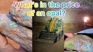 Opal pricing and Andamooka mining.