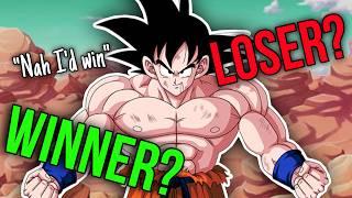 What is Goku's Win/Loss Ratio in Dragon Ball Z?