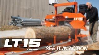 LT15 Portable Sawmill in Action | Wood-Mizer