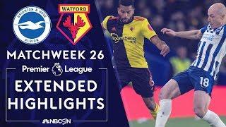 Brighton v. Watford | PREMIER LEAGUE HIGHLIGHTS | 2/8/2020 | NBC Sports