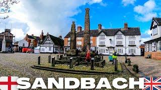 Walk in SANDBACH - Town Centre | Cheshire ENGLAND UK 4k