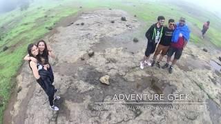 Adventure Geek - Reverse Waterfall at Sandhan Valley on 8th-9th July 2017