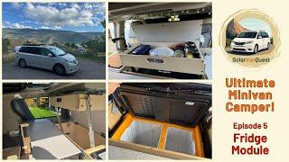 E05: Fridge Module - Fridge/Freezer/Folding Table All-in-One Box in my Campervan