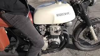 1972 Honda CB350F - Walkaround, Idle, Riding