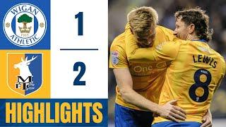 Wigan Athletic v Mansfield Town Highlights