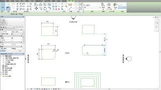 Revit 2016 教學課程 054 繪製工具 矩形