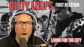 Sound Engineer REACTS | Dirty Loops - Living For The City (Stevie Wonder Cover)