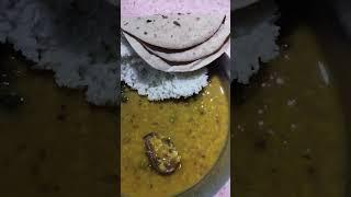 dopahar ka khana Daal Chawal sabji #short video viral 27 July 2024