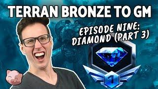 2023 Terran Bronze to GM #9: New Builds in Diamond Part 3! (B2GM) - StarCraft 2