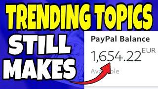 Use TRENDING Topics To Make $200 Per Day On CPAGRIP | CPA Marketing 2022