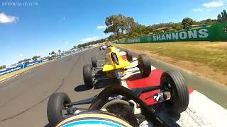 bathurst race 1 ff1600 formula ford 2023 storm through the field