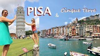 Road trip with my american friend - PISA & CINQUE TERRE