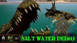 The Isle Evrima - Salt Water Deino - Horde Test - Deinosuchus