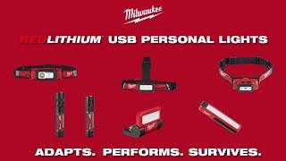 Milwaukee® REDLITHIUM™ USB Personal Lights