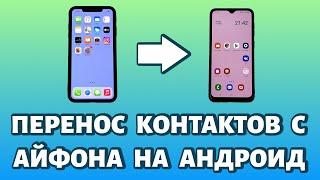 Как перенести контакты с Айфона на Андроид: Samsung, Xiaomi, Honor, Huawei