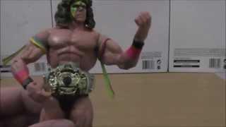 Collection Of WWE/WWF Ultimate Warrior Action Figures