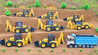 Jcb cartoon parking videos | tractor video | jcb video | jcb tractor | tractor cartoon | truck gadi