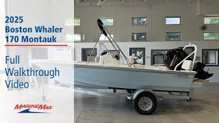 2025 Boston Whaler 170 Montauk | Available NOW at MarineMax Lake Norman!