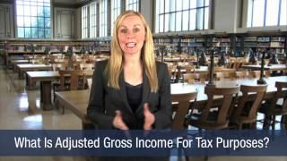 What Is Adjusted Gross Income For Tax Purposes