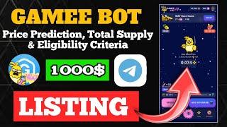 Gamee Listing Confirmed। $WAT Price Prediction, Total Supply & Eligibility Criteria | $WAT Token