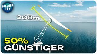 Nur ein Rotor: Neues Windrad liefert 38% mehr Energie!