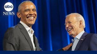 Clintons, Obamas praise Joe Biden after exiting 2024 presidential race