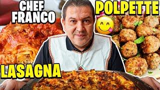 ‍IN CUCINA CON CHEF FRANCO: LASAGNA NAPOLETANA, POLPETTE e PEPERONI!