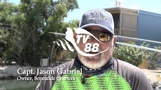 Capt. Jason Gabriel of Boneafide Charters Shows TV88 How To Fillet a Dolphin in The Florida Keys