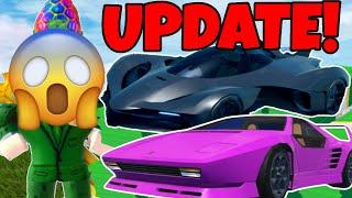 LIVE| NEW JAILBREAK UPDATE! NEW SUPERCARS!