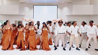 Bride’s and groom’s party Danced all out | Epic Congolese Wedding Dance (Tampa Florida)