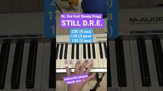 Still D.R.E  Dr. Dre feat Snoop Dogg #shorts #snoopdogg #easypiano #drdre #easypiano #пианино