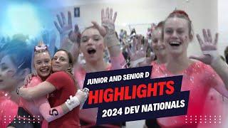 Junior and Senior D Highlights | 2024 DEV Nationals