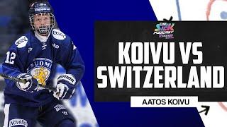 Canadiens' Prospect Aatos Koivu vs. Switzerland U20 - McCagg's Sick Prospects #11