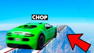 CHOP VS FROSTY AMAZING PARKOUR CHALLENGE GTA 5