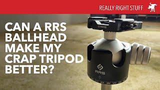 Really Right Stuff ballhead makes any tripod better?