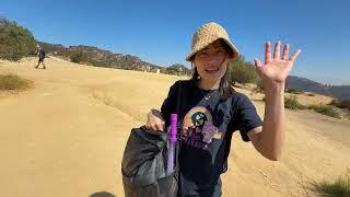 We hiked up to see the Hollywood Sign on Alex's Birthday! September 28th 2024