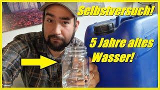 Habe ich überlebt?! Trinkwasser bevorraten! | Prepping Anfänger