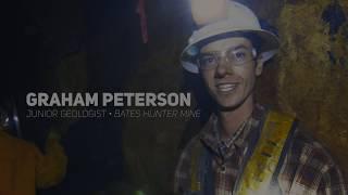 Graham Peterson | Junior Geologist at the Bates Hunter Mine